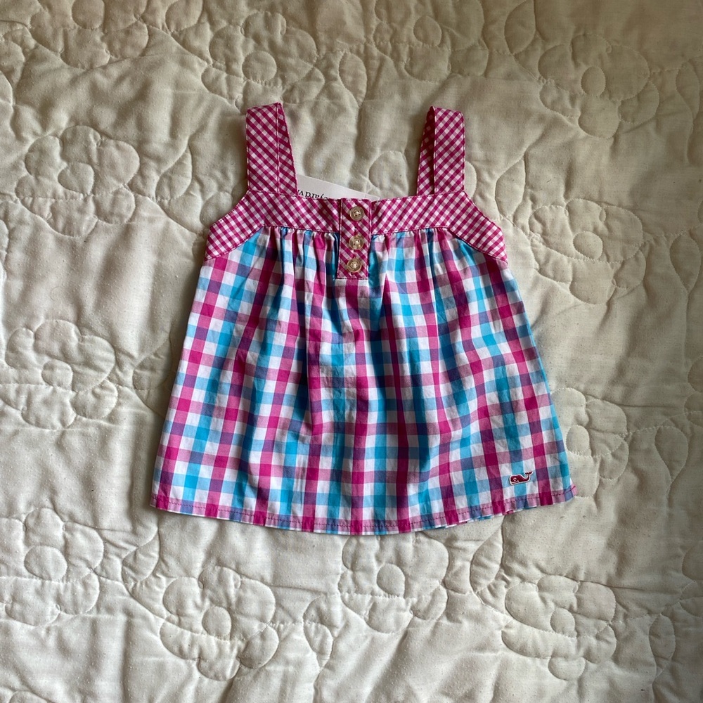 Vineyard Vines Gingham Tank